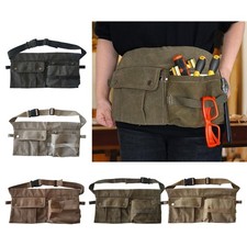 Image of Tool Waist Bag Portable Tool Bag Adjustable Length Lightweight Belt Waist Bag