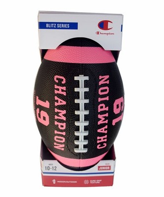 Champion Blitz Series Junior Football Pink & Black Youth (Age 10-12) Ball, NEW