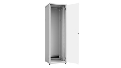 Szafa Rack 19  stojąca LC-50 42U, 600x600 RAL 7035, szklane drzwi