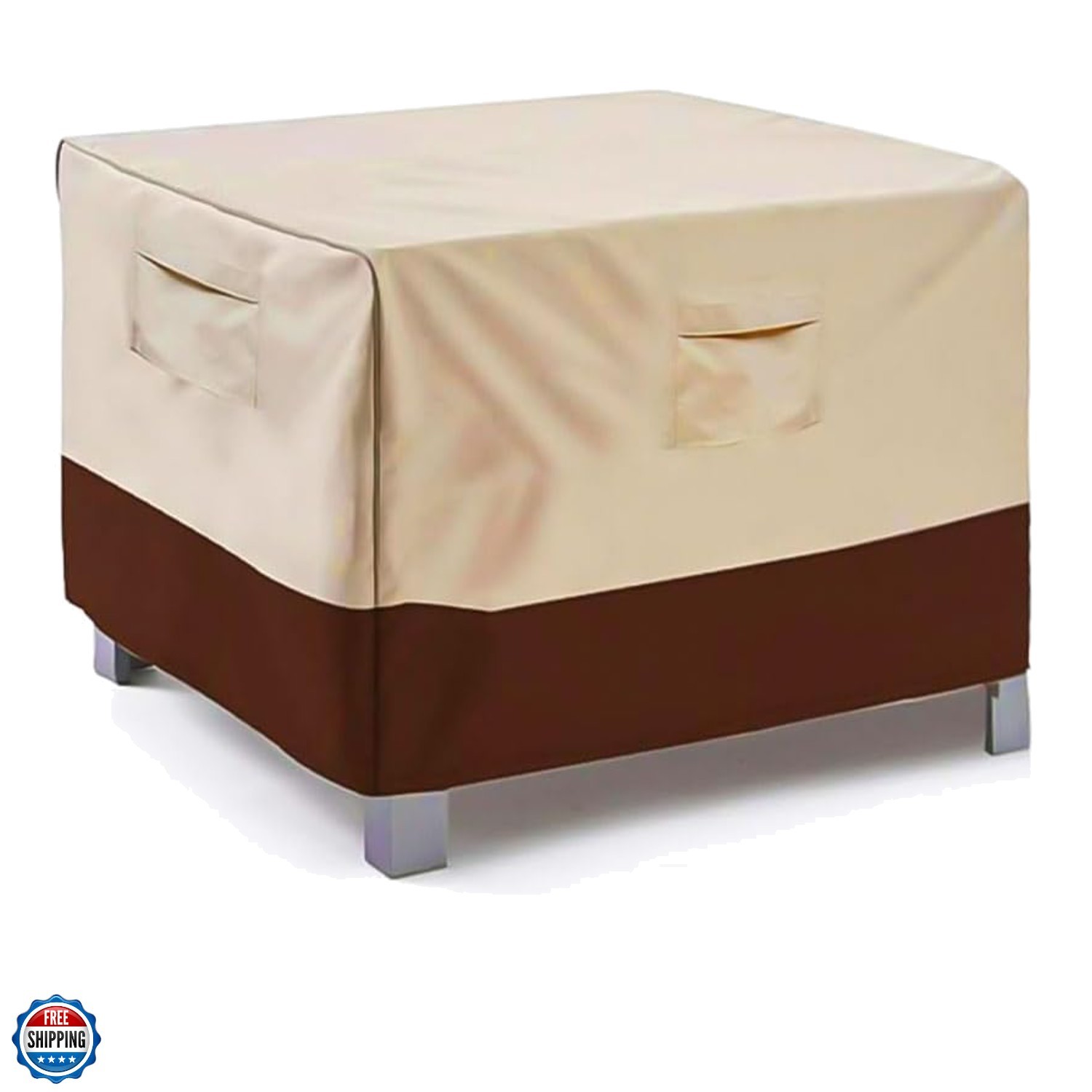 Rectangular/Oval Patio Table Cover, Heavy Duty and Waterproof Outdoor Lawn Pa...