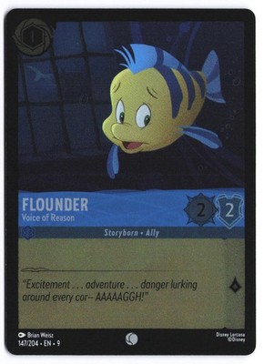Flounder - Voice of Reason Cold Foil Common 9 Fabled 147/204 NM