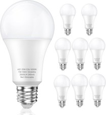 A21 LED Light Bulbs 150 Watt Equivalent LED Bulbs Daylight White 5000K 2500 L
