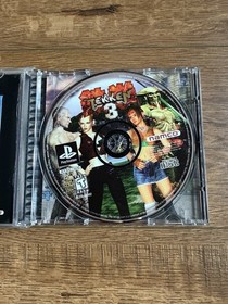 Tekken 3 (Sony PlayStation 1, 1998) Tekken III PS1 PSOne Black Label Tested