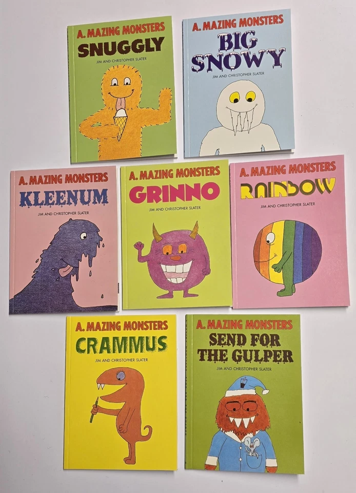 Full Set of A.Mazing Monster Books by JD & CJSlater 2004 edition - Image 2 of 4