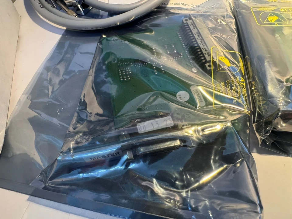 02319528 00W40 LINK CARD TELECOMS  KIRK CCFP MASTER & CCFP SLAVE CARDS, CABLE & - Image 3 of 4