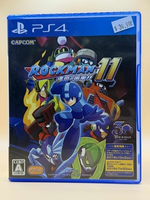 Rockman 11 (Mega man 11) Sony Playstation4 PS4 CIB Tested Japanese ver