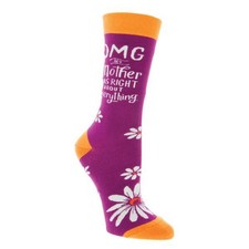 Women's OMG My Mother Was Right Socks