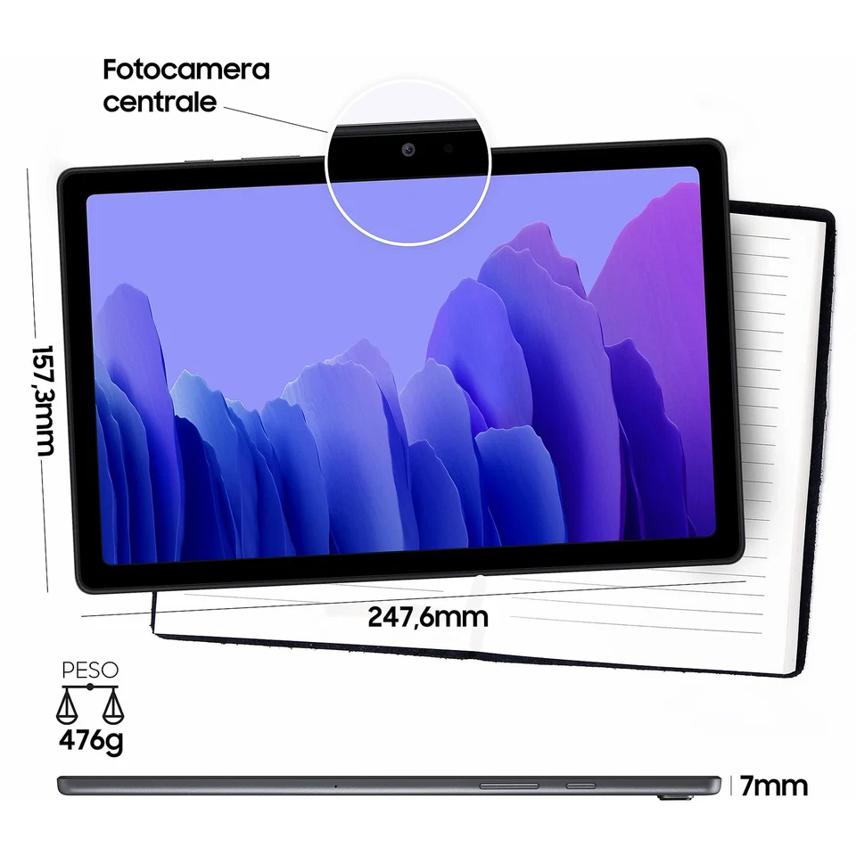 Samsung Galaxy Tab A7 2020 10,4" (T505) 64GB WiFi + LTE Zustand SEHR GUT - Bild 4 von 4