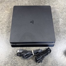 Sony PlayStation 4 PS4 Slim (CUH-2215B) 1TB Console w/ Cables Tested Working