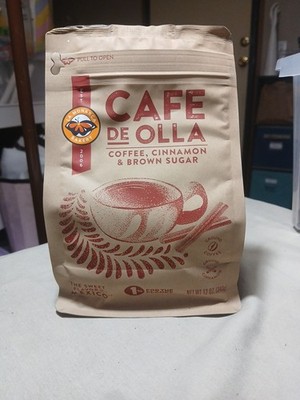 Cafe De Olla Cinnamon and Brown Sugar Medium Roast Ground Coffee - 12oz