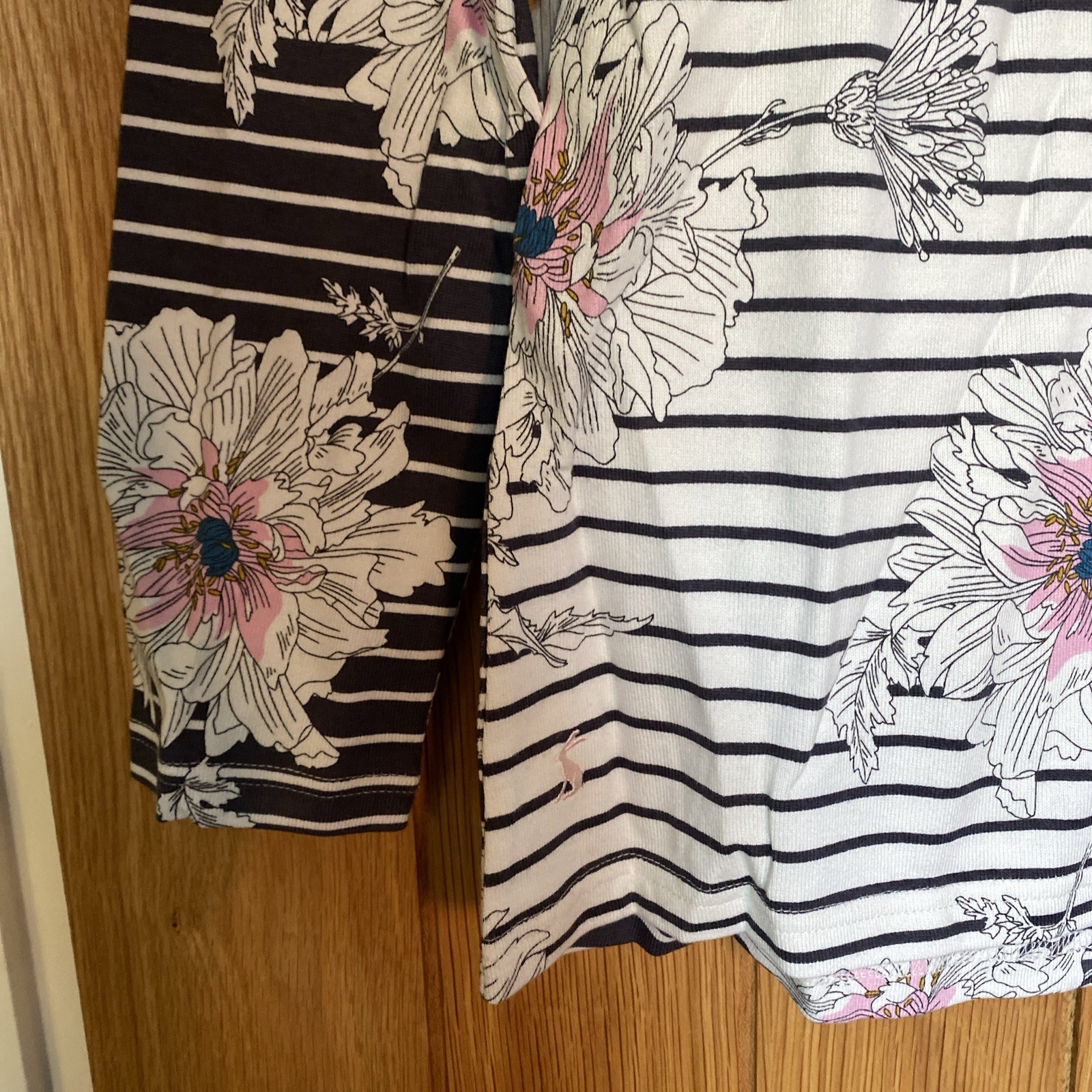 Joules Size 8 Flower Stripe Harbour Top BNWT  Rrp £30 image 2