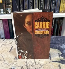 Carrie - Stephen King (1974, Hardcover) First Edition/BCE, VG+, HCDJ, Horror