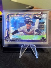 2025 Topps Holiday Silver Glitter #H145 Ezequiel Tovar