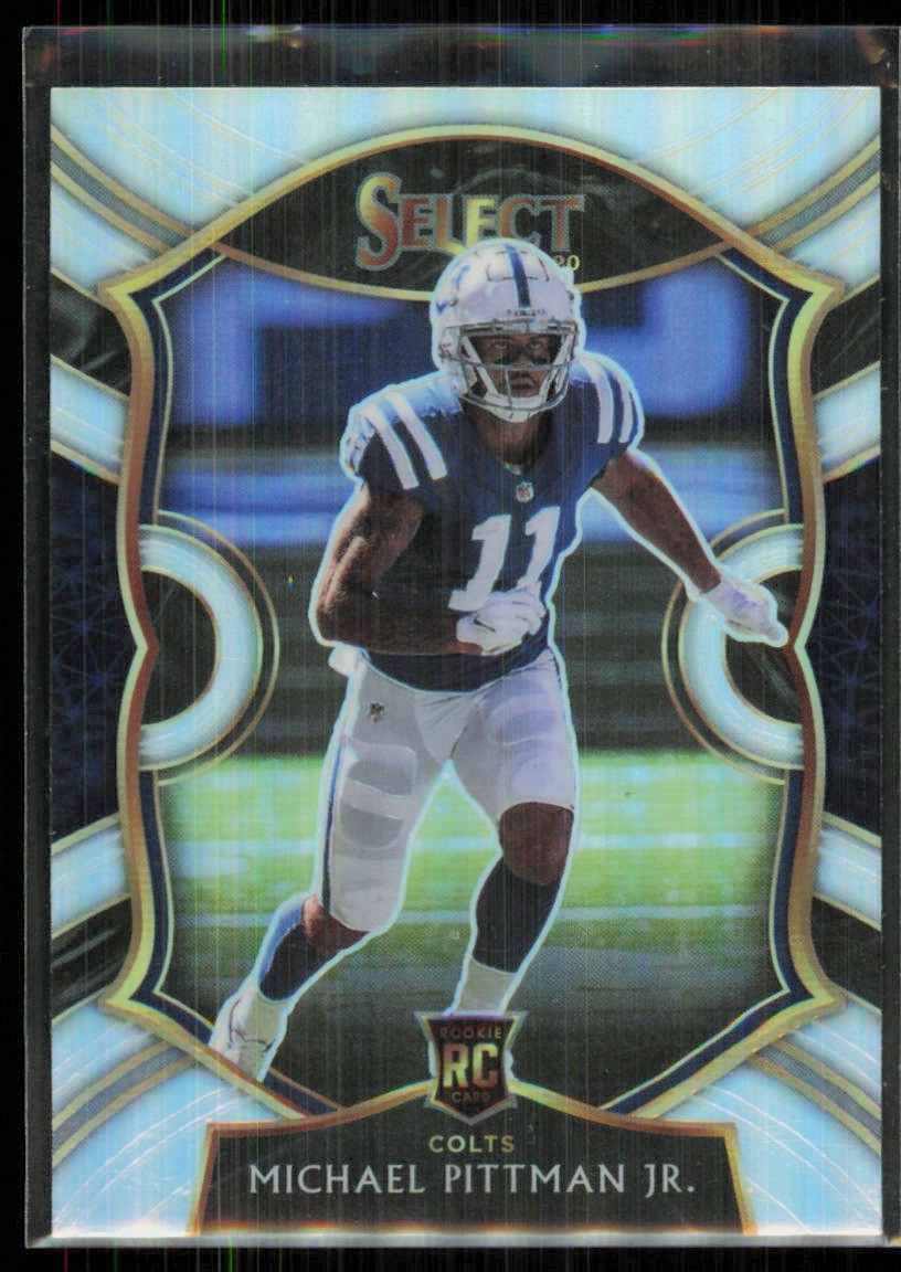 2020 Panini Select Silver Concourse Prizm Michael Pittman Jr. Rookie #62