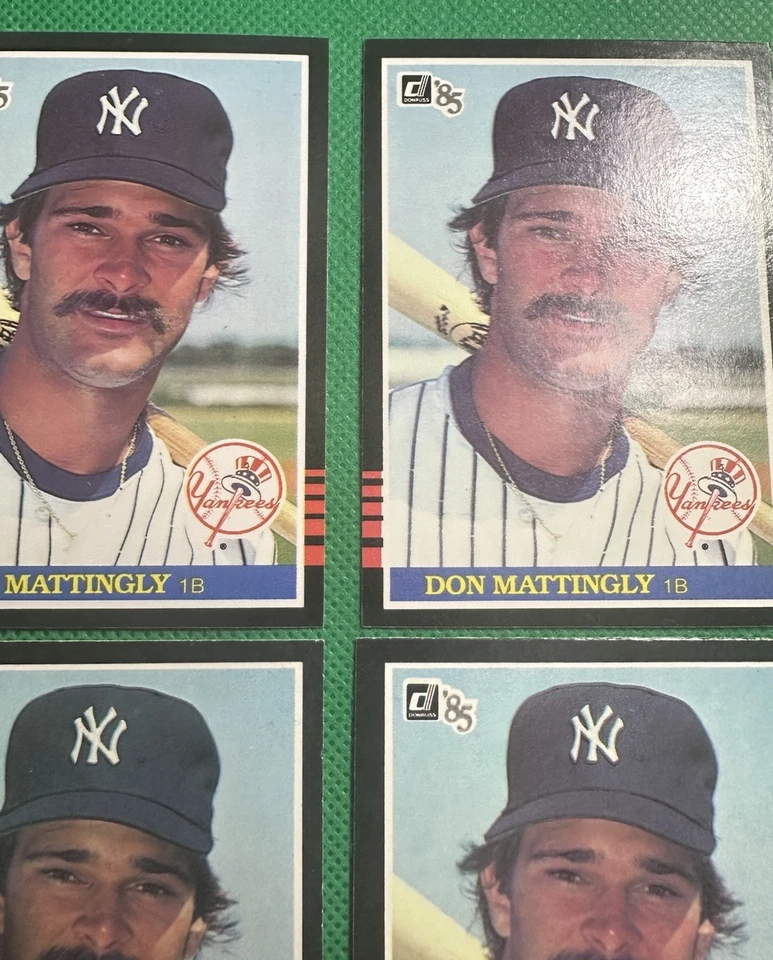1985 Donruss Don Mattingly #295 NY Yankees 2nd year (4) EXNMNM “Donnie Baseball” - Image 3 of 4