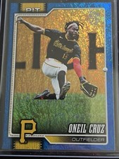 Topps 2026 Series 1 Oneil Cruz Pittsburgh Pirates Blue Rainbow Foil /150