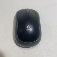 Logitech Wireless Mini Mouse M185 Gray W/ USB Dongle M/N: MR0085 On/Off Button