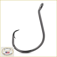 UCEC 40pcs Octopus Circle Hooks Offset-Point Fishing Saltwater Freshwater 7/0