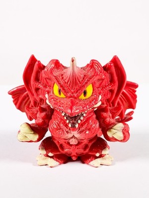 2013 Toho Bandai Godzilla Chibi Red Destroyah Figure 2.5''