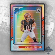 2024 Donruss Optic JERMAINE BURTON Rated Rookie Holo Prizm #251 Cincinnati