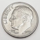 1965 P Roosevelt Dime AVE CIRCULATED **FREE SHIPPING**