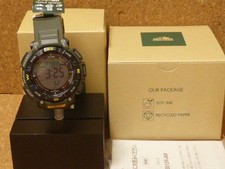 Casio PRO TREK PRG-340-3JF Climber Line Solar Men Watch New in Box