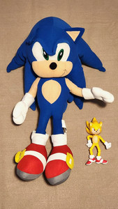 Grande peluche Sonic the Hedgehog Tails 1992 vintage
