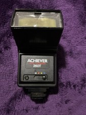 Achiever 260T Auto-Thyristor Camera Strobe Flash Vintage 35mm