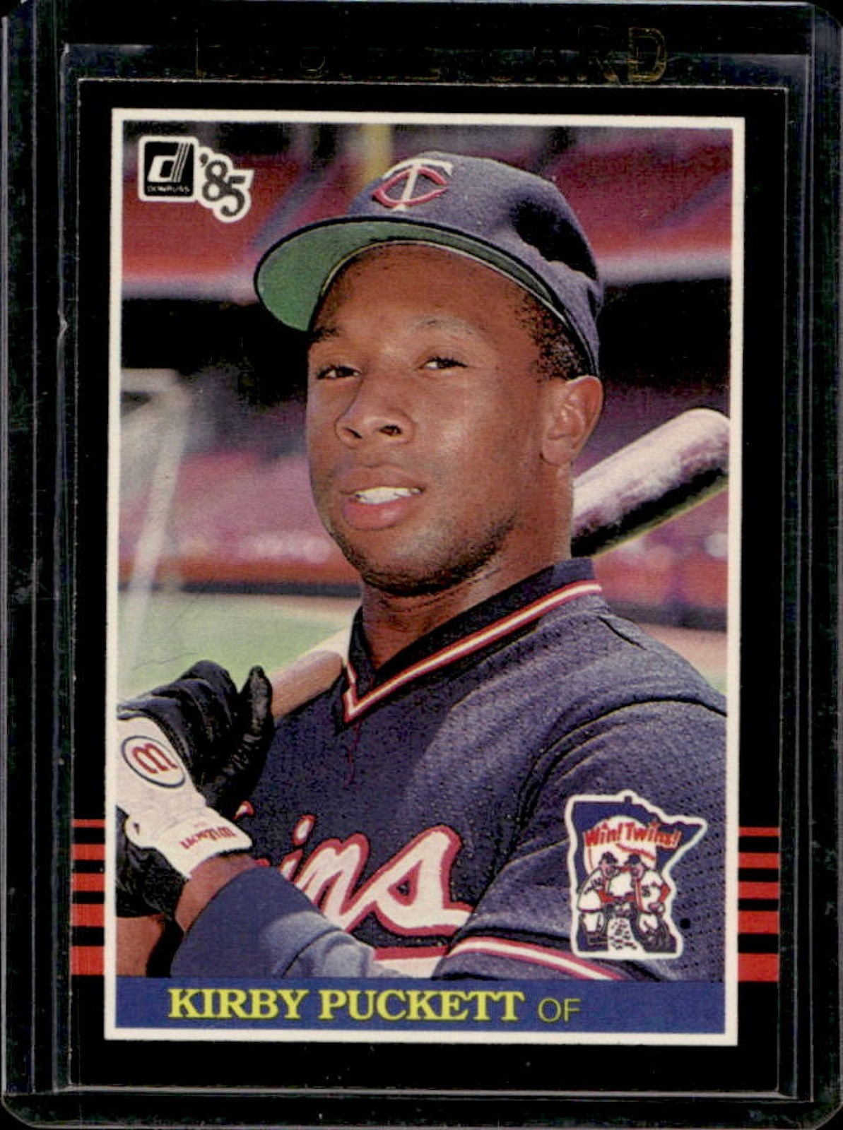 1985 Donruss Kirby Puckett Rookie RC #438 Twins