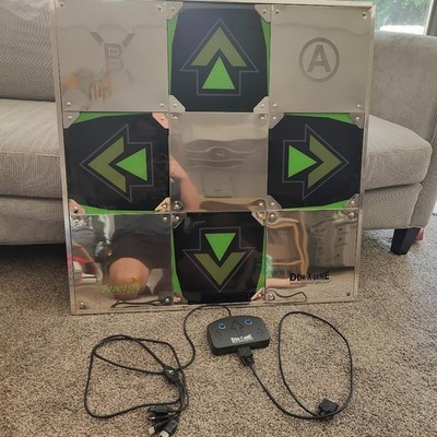 Energy Dance Dance Revolution Metal Dance Pad with Controller