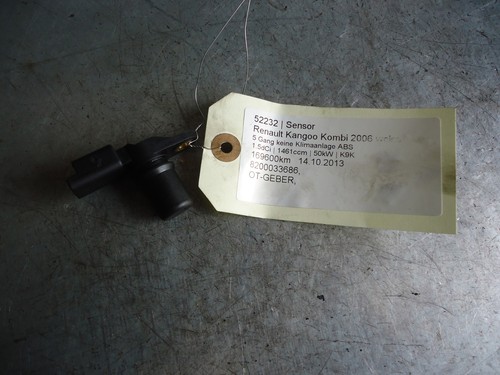 Renault Kangoo Sensor 8200033686 Kurbelwellensensor 1.5dCi 50kW K9K 52232