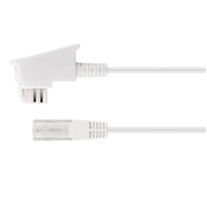 DSL Router Kabel für Fritz Easy Box Speedport TAE Telefon Internet weiß Modem IP - Bild 2 von 4