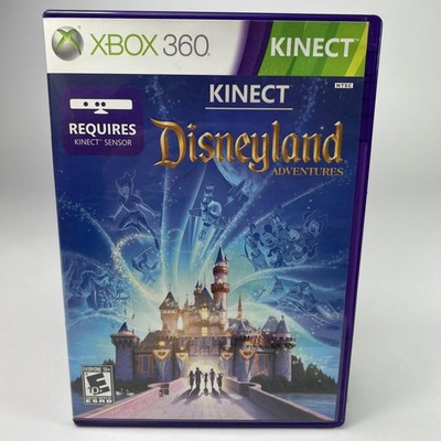 Disneyland Adventures Microsoft Xbox 360 Kinect Video Game Requires Sensor NTSC