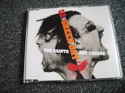 U2-Green Day-The Saints are Coming Maxi CD-Made in EU