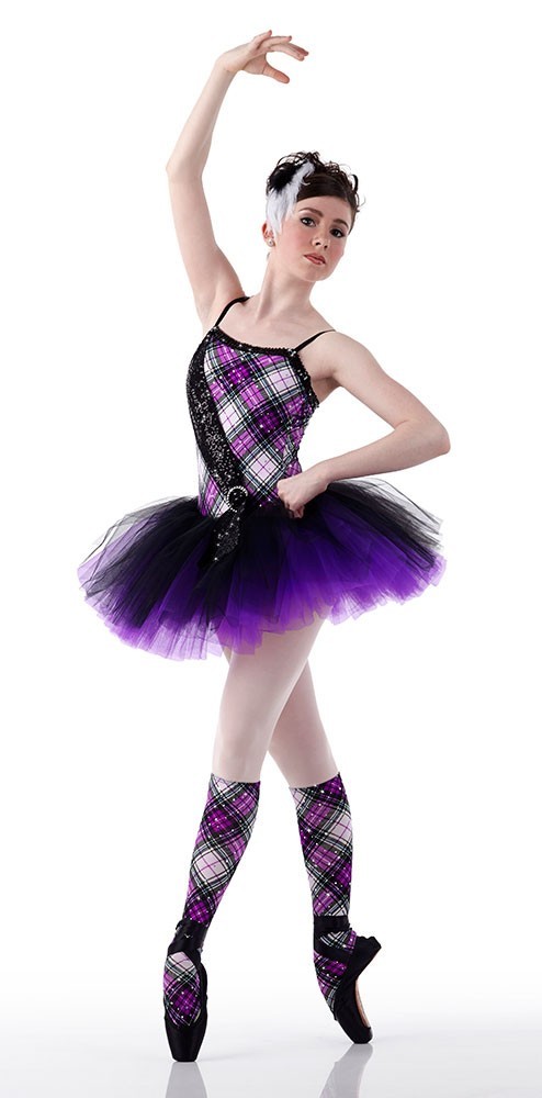Highland Fling Child Small Scottish Dance Costume Ballet Tutu with