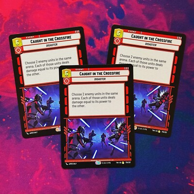Caught In The Crossfire Star Wars Unlimited SWU Twilight Of The Republic TWI 176