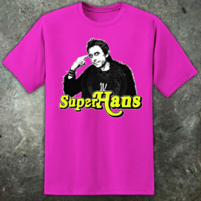 Peep Show inspiriert Herren Super Hans T-Shirt TV Show
