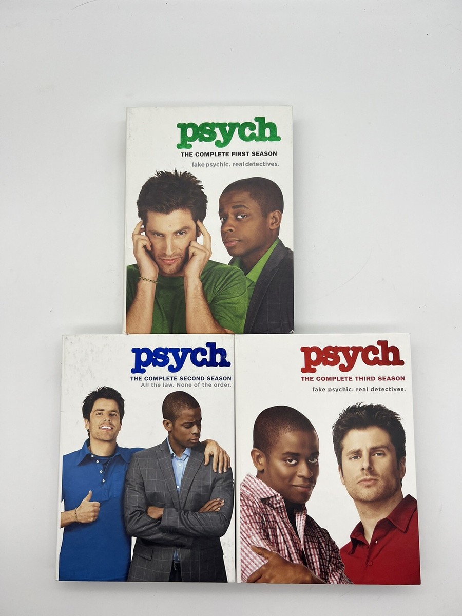 Psych Television Series Season (1-3) DVD