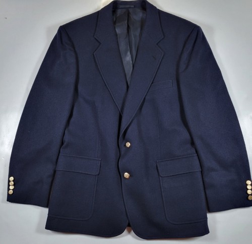 Arnie Blazer Sport Coat Mens 42S 100% Wool Vintage