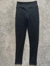 Assets By Spanx Leggings Women  s Size M Black Pull On