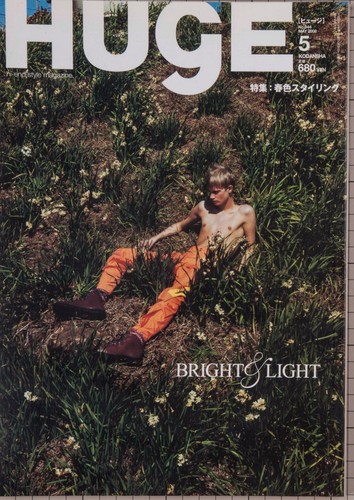 DAVID HOCKNEY JIL SANDER RAF SIMONS BRIGHT & LIGHT Japanese Magazine HUgE 2008 - Picture 2 of 12