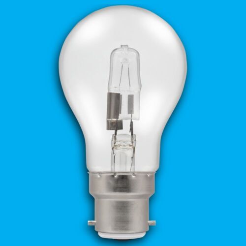 10x 70W (=100W) CLEAR DIMMABLE HALOGEN GLS ENERGY SAVING LIGHT BULBS BC B22 LAMP - Picture 1 of 1