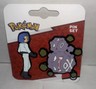 Pokemon James And Weezing Team Rocket Enamel Pins Set Official Nintendo Badges.