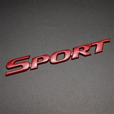 Sport Logo Sticker Racing Emblem Badge Decal Metal For Car Trunk Tailgate Decal