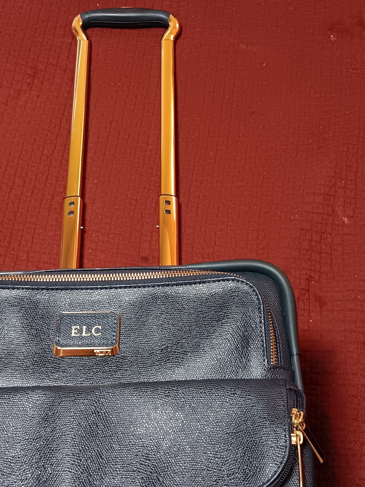 Tumi Sinclair Leather Trim & Goldtone, ECL International Carry On