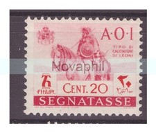 AOI  1942 -  SEGNATASSE  Centesimi 20    NUOVO ** MNH