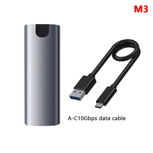 M2 NVMe SSD Case 10Gbps HDD Box NVME SSD to USB 3.1 Enclosure Type-A to Type-C - Afbeelding 15 van 15
