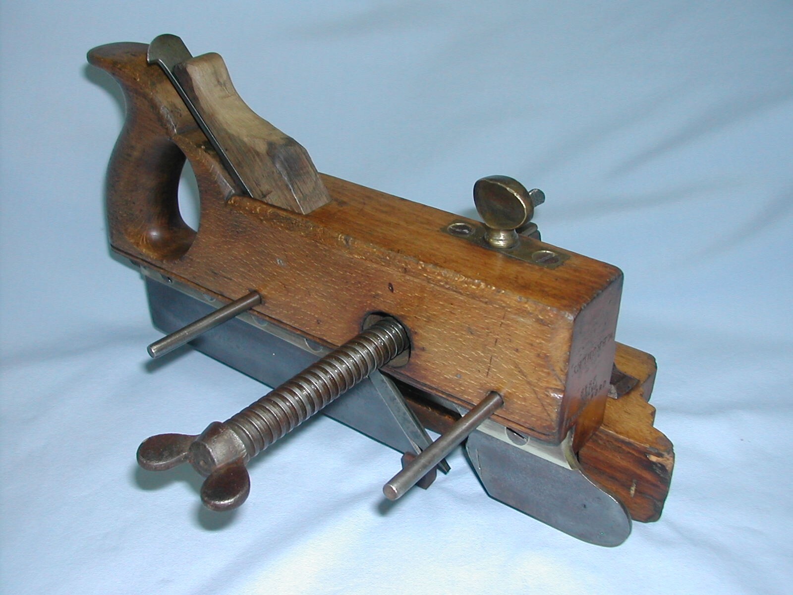 Scarce D Kimberly & Sons Patented Screw Arm Plow Plane eBay