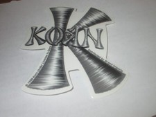 KORN STICKER NEW EARLY 2000'S VINTAGE OOP RARE COLLECTIBLE