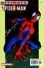 ULTIMATE SPIDER-MAN #42 KITTY PRYDE FIRMATO DALL'ARTISTA MARK BAGLEY 